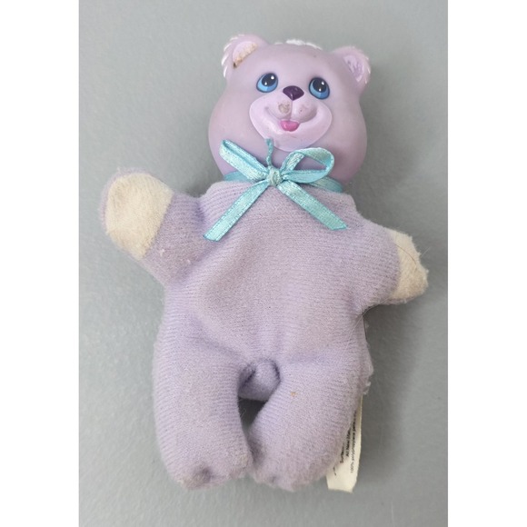 Vintage Hasbro Baby Cub Surprise 1992 2 Cubs White And Purple *dirty/stains - Picture 2 of 11